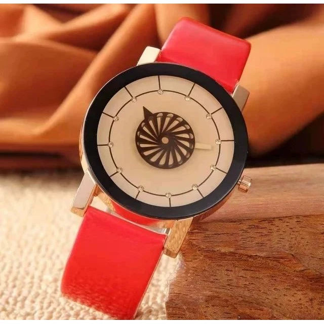 Relógio de pulso masculino casual de alta qualidade WOKAI, com movimento de quartzo e luminescência.