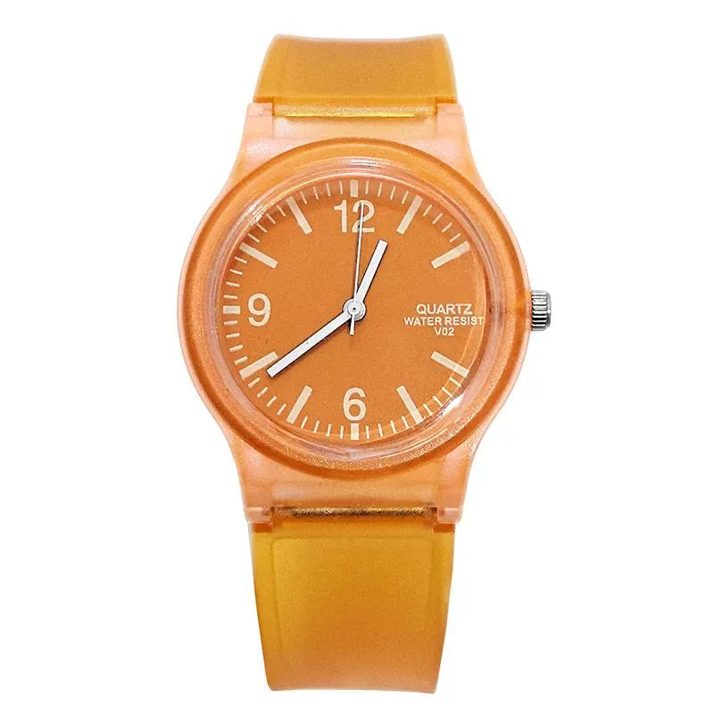 Relógio de pulso masculino casual de alta qualidade WOKAI, com movimento de quartzo e luminescência.